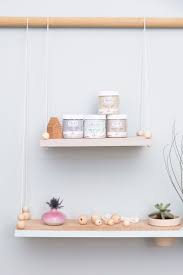 Diy Suspended Shelving Complete With A Plant Holder Diy Decor Diy Deco Decor Tutorials