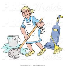 Clipart Of A Smiling Caucasian Housewife Maid House Keeper Custodian Or Janitor Woman Mopping A Floor Near A Broom And Vacuum By Lafftoon 78 Download 91 vacuum clipart cliparts for free. janitor woman mopping