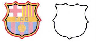 Die basisversion der versandkonfiguration beinhaltet:, sicherheit auf allen wegen, die einen größeren umfang erfassen. Umrisse Des Wappens Vom Fc Barcelona Keine Marke Geistwert