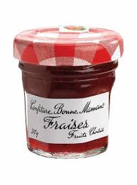 Bocal Verre 30 G Confiture De Fraises Confiture Fraise Bocaux En Verre Confiture