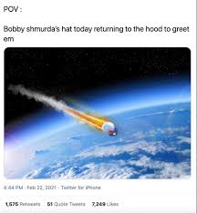The video ended up going viral, as well as a dance he did in the visual. Bobby Shmurda S Hat Meme Explained