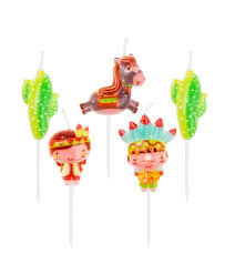 Der süße indianer schokoküsse sind so einfach herzustellen, dass ihr sie auch mit euren kindern zusammen machen könnt. Kuchenkerzen Kleiner Indianer 5 Teilig