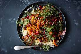 Crispy Spiced Chickpeas With Peppers And Tomatoes Recipe Recipe In 2021 Spiced Chickpeas Stuffed Peppers Tomato Recipes