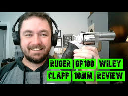 Ruger GP100 10mm Wiley Clapp Review