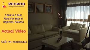 2 Bhk 3 Bhk Flats For Sale In Rajarhat Kolkata Price 45 Lacs Actual Video In 2020 Flats For Sale Residential Apartments New Town