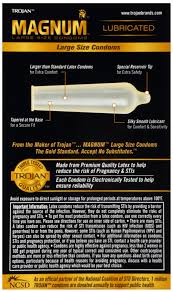 To do a little math, for example, a latex condom with an expiration date of may 2019 indicates that the condom was manufactured in may 2014, and was put on the shelves after august 2014. Magnum Lubricated Condoms The Gold Standard