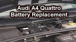 Replaced my battery today, about two years of use but i am not surprised as they do alot more than just unlock the doors these day. Audi A4 Quattro Battery Replacement The Battery Shop Youtube