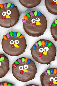 Our acorn nutter butter cookies would be fun to add to a thanksgiving dessert table or a fall birthday party! Turkey Nutter Butter Cookies Sarahs Bake Studio