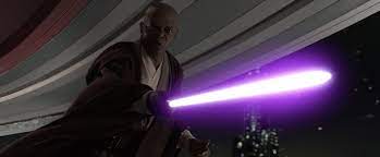 Mace Windu With Purple Lightsaber Duel With Darth Sideous Star Wars Revenge Of The Sith Mace Windu Purple Lightsaber Disney Plus