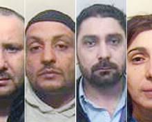 Four jailed over killing of bar manager