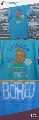 Vintage Flirts Garfield Virgo Nightshirt Night Shirt Clothes Design Vintage Ladies