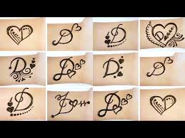 Multiple pictures are displayed for those medicines available in different strengths, mark. D Letter Mehndi Tattoo Design D Alphabet Mehndi Designs Easy Simple Henna Mehndi Designs Youtube