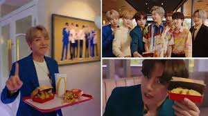 Mcdonald's is partnering with bts, the massively popular korean pop band, for its next celebrity meal — and this time it's going global. Bts Star In New Ad For Mcdonalds Bts Meal