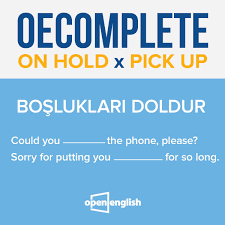 Asagidaki Bosluklari Doldurabilir Misiniz Openenglish Ingilizce Egitim
