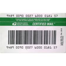 A domestic certified mail receipt provides the sender with a mailing receipt and, upon request electronic verification that an article was delivered or a delivery attempt was made. Usps Impb Compliant E Certified Barcode Labels 50 Labels Pack Pitney Bowes Shop Us