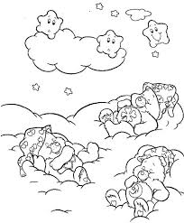 Bedtime Bear Sleeping On The Clouds In Care Bear Coloring Page Coloring Sun In 2020 Bear Coloring Pages Disney Coloring Pages Printables Free Coloring Pages