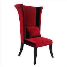 Armen Living Mad Hatter Velvet Upholstered Dining Chair In Red Velvet Dining Chairs Red Dining Chairs Dining Chairs