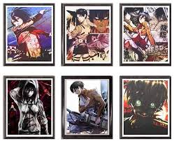 Amazon Com Giant Titan Monster Eren Mikasa Levi Attack On Titan Art Prints Wall Home Decor Canvas Print 8 X 10 Inches No Frame Set Of 6 Pieces Posters Prints Mikasa ackerman by yukihyo on deviantart. giant titan monster eren mikasa levi attack on titan art prints wall home decor canvas print 8 x 10 inches no frame set of 6 pieces