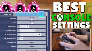 The Best Console Settings & Sensitivity - Rainbow Six Siege Xbox Diamond -  Youtube