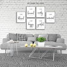 Our main focus is social responsibility, sustainability and strong creative partnerships. Buy Inspirational Wall Art Motivational Wall Art Office Bedroom Wall Decor Positive Quotes Sayings Daily Affirmations For Men Women Kids Black White Poster