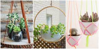 One of the most simple garden pot ideas is to add some style with a lick of paint. Diy Hanging Planters Hanging Planter Ideas