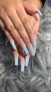 They're called ballerina nails or coffin nails because the shape resembles both a coffin and a ballerina's slipper. Kaytheenailmagician On Twitter Ombre Acrylic Nails Long Acrylic Nails Holiday Acrylic Nails