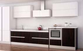 Cuadro cocina wengue y blanca en lienzo, metacrilato, pvc. Cocinas