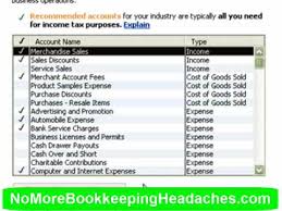 Setting Up The Quickbooks Chart Of Accounts