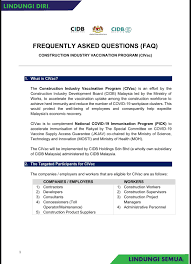 We'll help you resolve your issues quickly and easily. Cidb Malaysia On Twitter 1 2 Frequently Asked Questions Faq Construction Industry Vaccination Program Civac