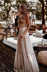 24 Stylish Bohemian Wedding Look Wedding Forward Perfect Wedding Dress Boho Wedding Dress Boho Wedding
