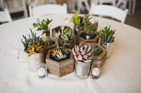 Diy Succulent Centerpieces In Recycled Planters Succulent Wedding Centerpieces Unique Wedding Centerpieces Succulent Centerpieces