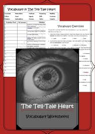 Worksheets To Accompany Edgar Allen Poe S The Tell Tale Heart Includes A Bank Of Words From The The Tell Tale Heart Vocabulary Worksheets Vocabulary Exercises