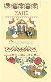 Welcome to the do small things with love pattern shop! Nativity Stocking Cross Stitch Pattern