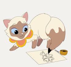 Pin On Sagwa The Chinese Siamese Cat