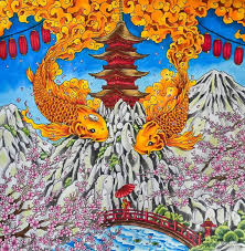 Indeed, coloring books are selling well in the adult market. Finished The First One From Geomorphia Kerbyrosanes Geomorphia Fabercastellglobal Polych Coloring Book Art Animorphia Coloring Book Animorphia Coloring