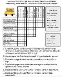 Each worksheet already has a data grid drawn out for kids to practice their deductive reasoning skills. 35 Puzzles Logic Grid Ideas Logic Logic Puzzles Logic Problems