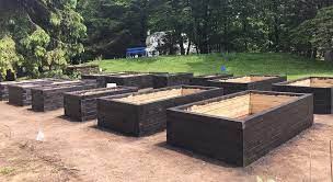 Wooden planters, built out of untreated wood raised bed garden materials, will probably last much longer than you think. Raised Bed Garden Construction Part 3 Staining And Sealing The Impatient Gardener