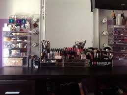 See more ideas about makeup, makeup organization, makeup rooms. Makeup Vanity Desk Tour Storage Organization Setup 2014 Updated Kay S Ways Youtube