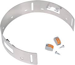 Halo recessed remodel can light housing installation and wiring for remodel in existing ceiling. Halo Recessed Ml7rab 6 Inch Led Retrofit Adapter Band Adapts Housings Without Torsion Spring Brackets 4 Pack Recessed Light Fixture Housings Amazon Com