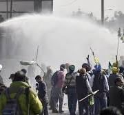 शंभू बॉर्डर पर किसानों-  पौंद    में ...