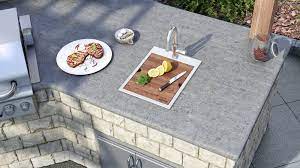 Pinnacle copper kitchen sink in antique featured in outdoor kitchen by poirier + associates architects. A New Outdoor Kitchen Sink For Small Workstations Residential Products Online