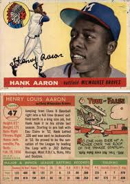 A TRIBUTE TO THE LATE, GREAT HENRY LOUIS AARON: See Hammerin' Hank's  Earliest Known Game-Used Bat