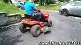 Air filter your engine will not run properly using a dirty air filter. Craftsman T130 Lawn Tractor Oil Change Youtube
