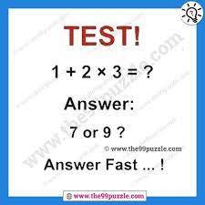 Get hints, track time, print, access previous puzzles and much more. Brain Confusing Math Puzzles With Answer Brain Puzzle The 99 Puzzle