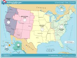 List Of U S States And Territories By Time Zone Simple