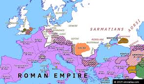 (historical) any of several geographical regions of different historical periods that were mainly inhabited by germanic peoples. Roman Clients In Germania Historical Atlas Of Europe 26 Ad Omniatlas