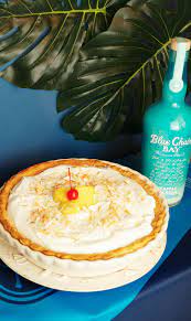 Pina Colada Pie Recipe Boozy Desserts Rum Recipes Fun Cooking