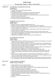 123 any street • atlanta, ga 12345. Manager Marketing Manager Resume Samples Velvet Jobs