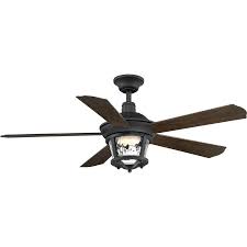 Get it as soon as fri, feb 26. Progress Lighting Smyrna 52 In Black Led Indoor Outdoor Ceiling Fan With Light Kit 5 Blade Lowes Com Ceiling Fan With Light Ceiling Fan Fan Light