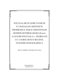 Image result for Polygala usafuensis